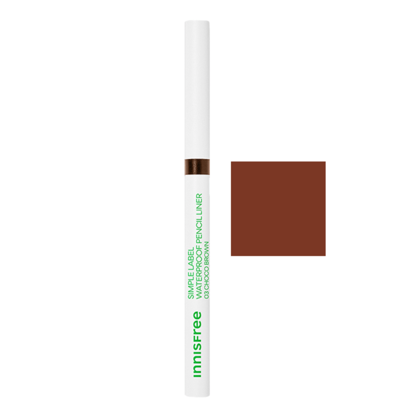 Waterproof Pencil Liner, 0.1g, 03 Choco Brown, 1pack - Image 1