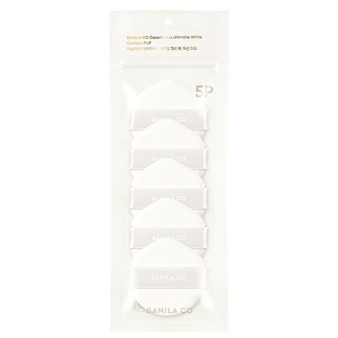 Covericious Ultimate White Cushion Puff, 5ea, 1pack - Image 1
