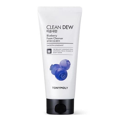 Clean Dew Foam Cleanser [Blueberry], 180ml, 1pack - Image 1