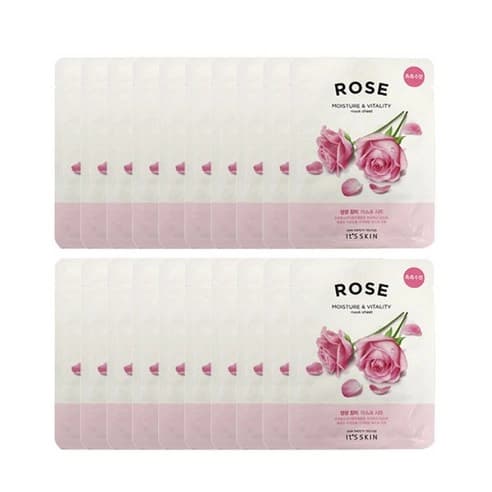 Vivid Mask Sheet [Rose], 20ea - Image 1
