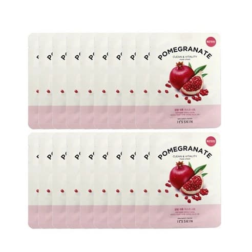 Vivid Mask Sheet [Pomegranate], 20ea - Image 1