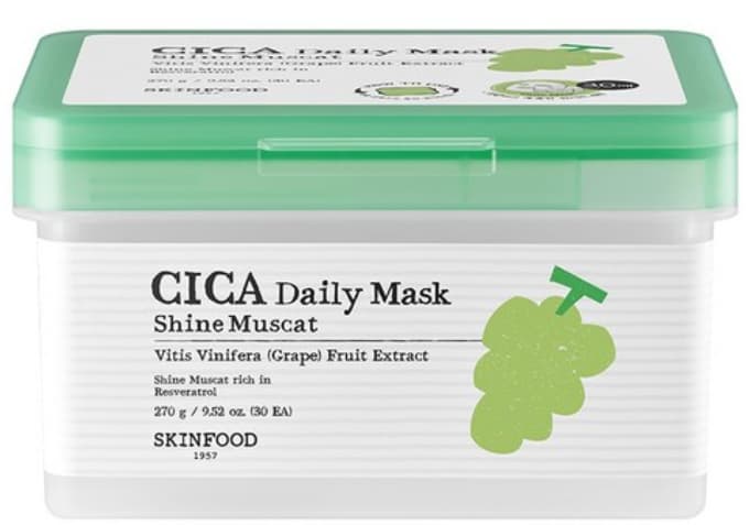 Shine Muscat Cica Daily Mask, 30ea, 1pack - Image 1