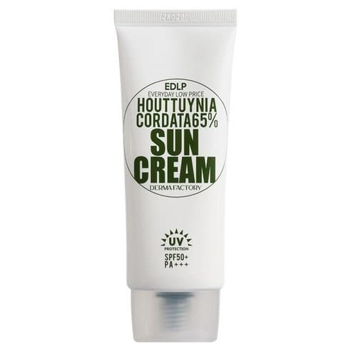 EDLP Houttuynia Cordata 65% Sun Cream [SPF50+/PA+++], 50g - Image 1