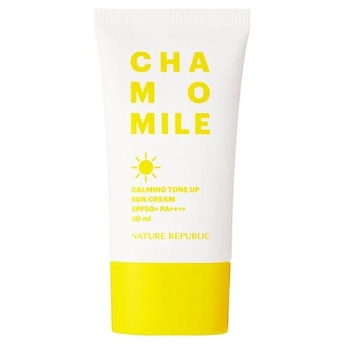 Chamomile Calming Tone-Up Sun Cream, 50ml, 1pack - Image 1