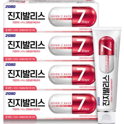 Jinjiballice Repair Toothpaste, 100gx4ea, 1pack - Image 1