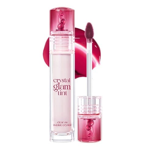 Crystal Glam Tint, 3.4g, 25 Dark Cherry, 1pack - Image 1