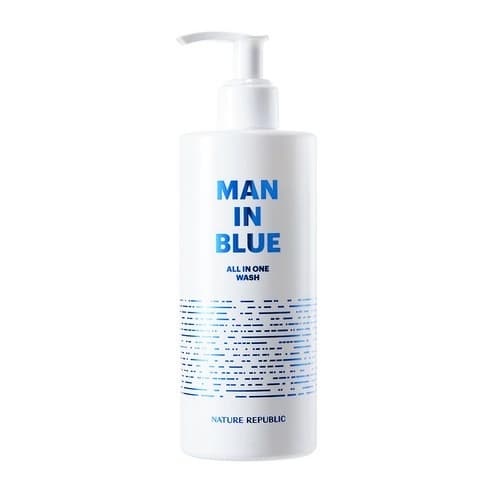 Man in Blue All-In-One Wash, 350ml, 1pack - Image 1