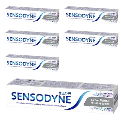 Extra White Toothpaste, 120g, 6packs - Image 1