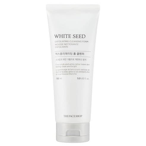 White Seed Exfoliating Foam Cleanser, 150ml, 1pack - Image 1