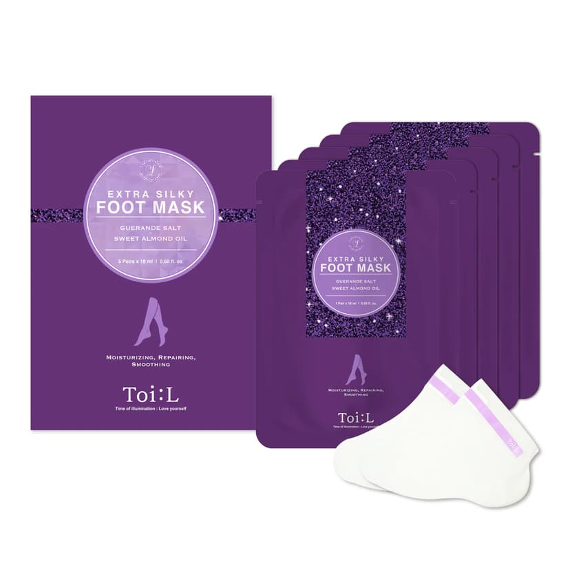 Extra Silky Foot Mask, 5ea, 1pack - Image 1