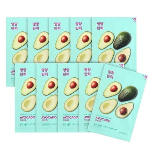 Pure Essence Mask Sheet [Avocado], 10ea - Image 1
