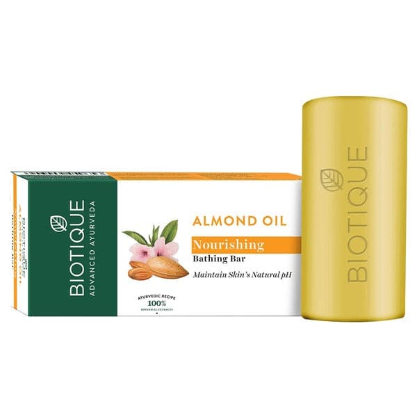 Almond Oil Nourishing Bathing Bar, 150g, 1pack - Image 1