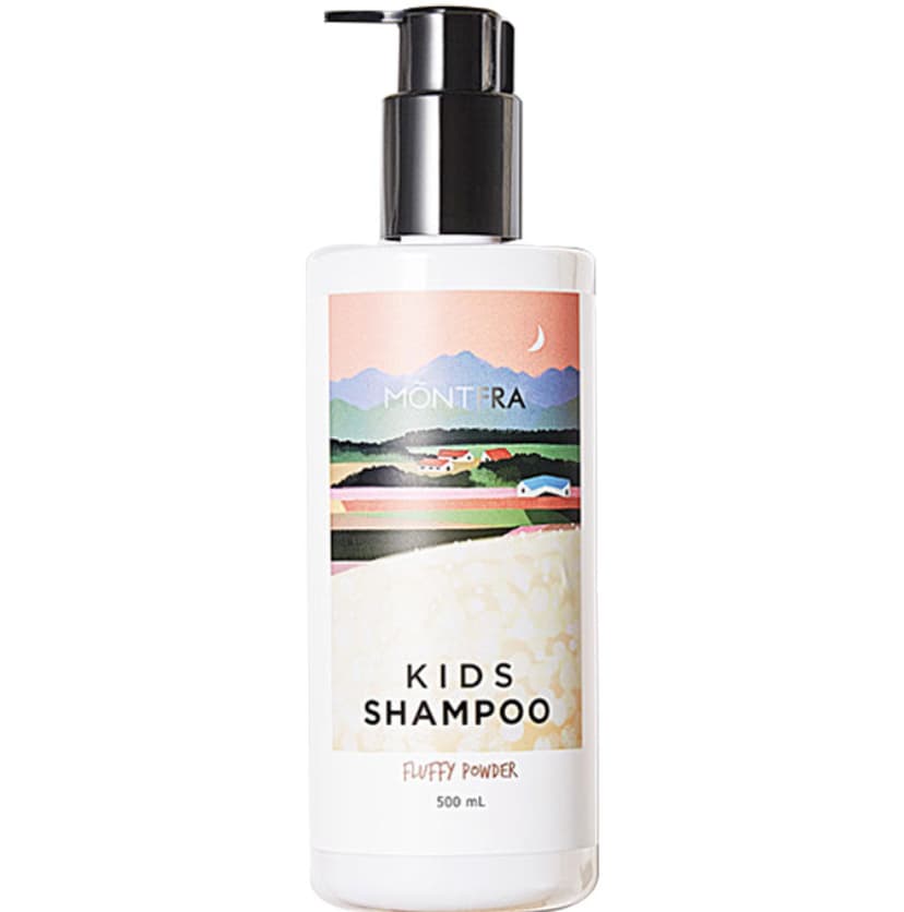 Kids Shampoo [Fluffy Powder], 500ml, 1pack - Image 1