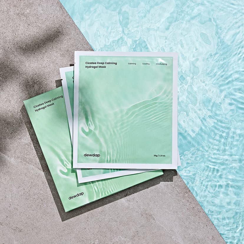 Cicatea Deep Calming Hydrogel Mask, 4ea - Image 4