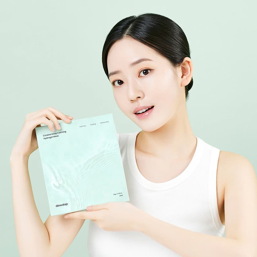 Cicatea Deep Calming Hydrogel Mask, 4ea - Image 5