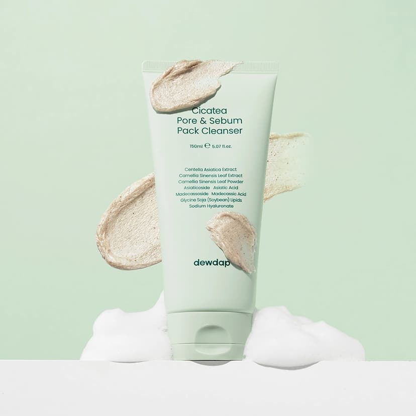 Cicatea Pore Sebum Pack Cleanser, 150ml - Image 4