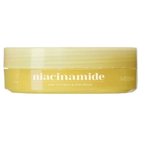 Airy Fit Niacinamide Brightening Face & Eye Patch, 60ea, 1pack - Image 1