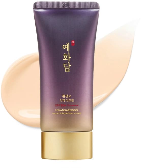 Hwansaenggo Serum Infused Sun Cream [SPF50+/PA++++], 50ml, 1pack - Image 1