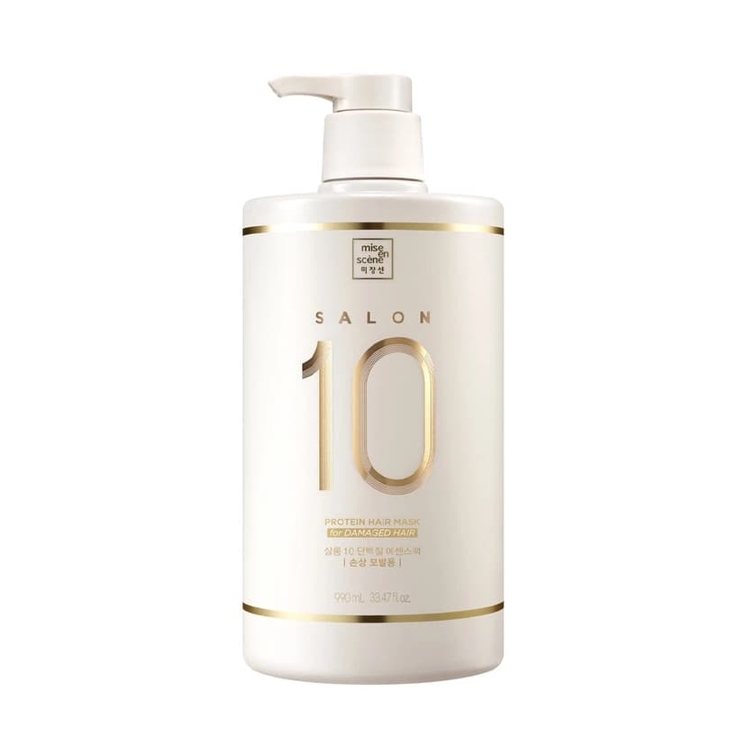 Salon 10 Protein Hair Mask (for Damaged Hair), 990ml, 1pack - Image 1