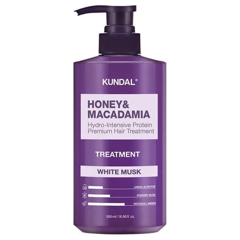 Honey & Macadamia Hair Treatment [White Musk], 500ml - Image 1