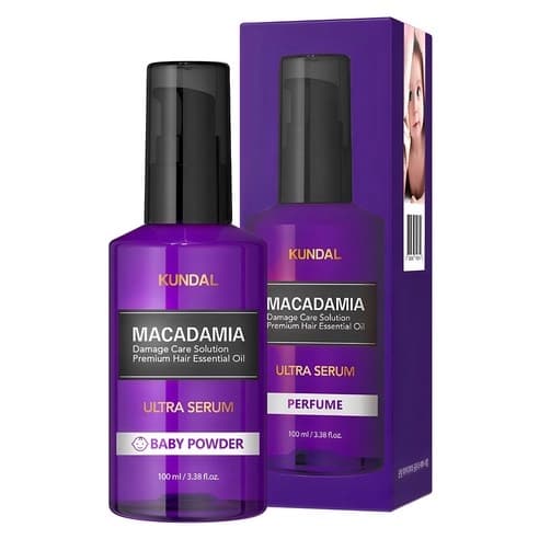 Macadamia Ultra Hair Serum [Baby Powder], 100ml - Image 1