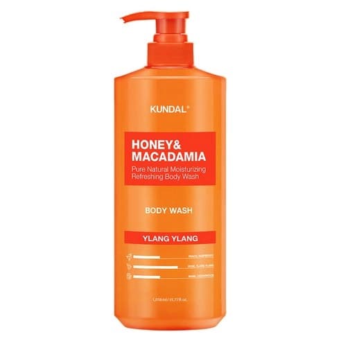 Honey & Macadamia Pure Body Wash [Ylang Ylang], 500ml - Image 1