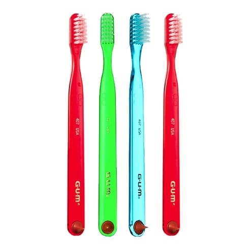 Classic Toothbrush 407, 4ea - Image 1