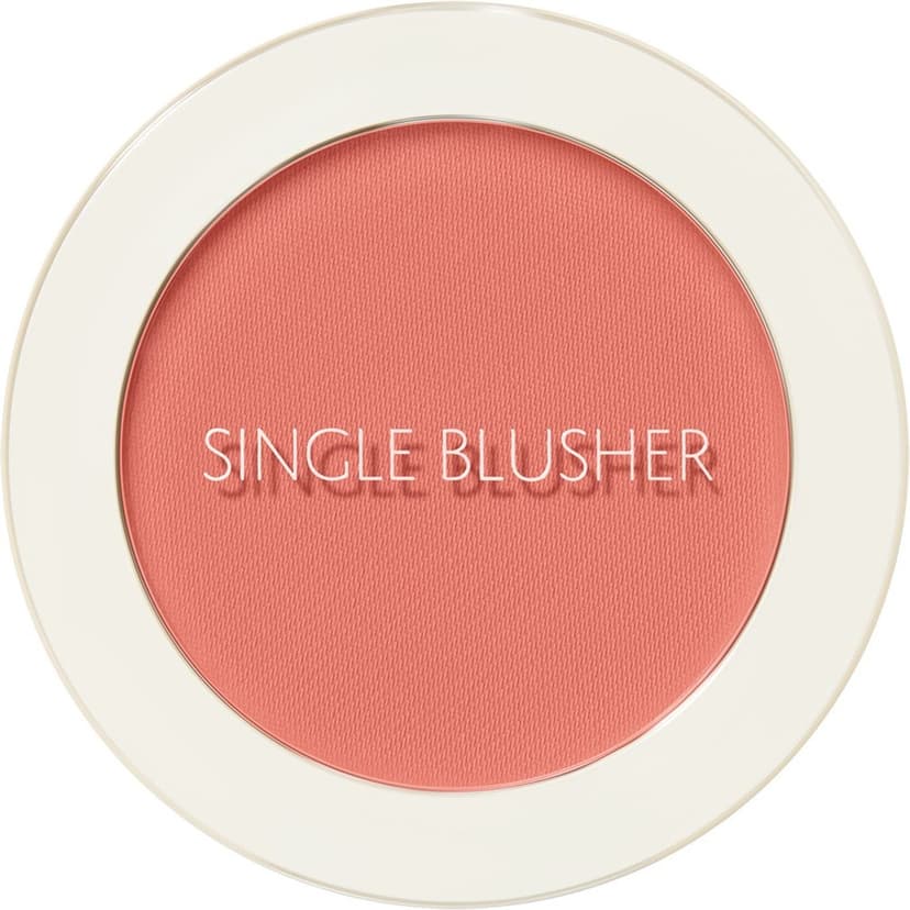 Single Blusher, 5g, CR02 Baby Coral, 1pack - Image 1