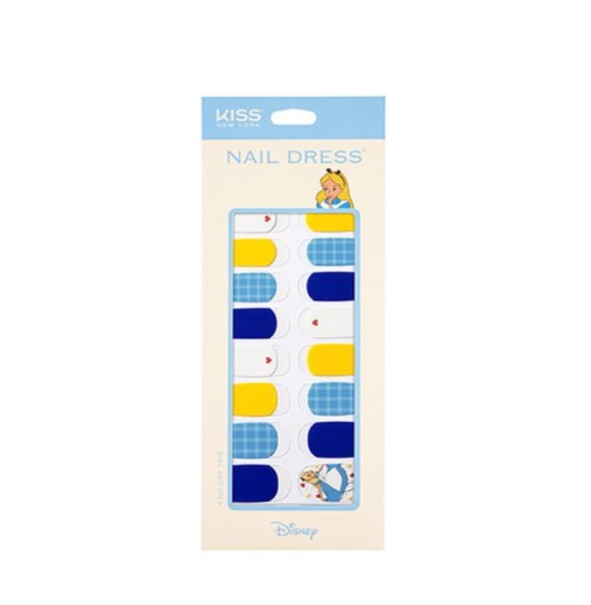 Disney Nail Dress Sticker, 24ea, Wonderland, 1pack - Image 1