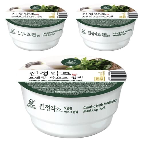 Modeling Mask Cup Pack [Soothing Herbal], 28gx3ea, 1pack - Image 1