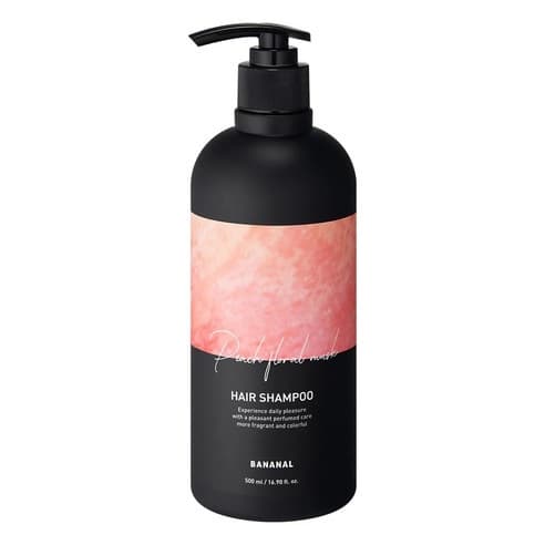 Perfumed Hair Shampoo [Peach Floral Musk], 500ml, 1pack - Image 1
