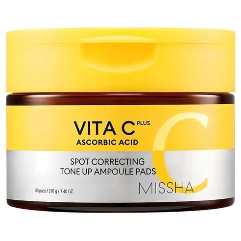 Vita C Plus Ascorbic Acid Spot Correcting Ampoule Pads, 80ea - Image 1