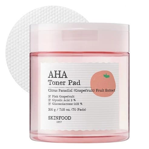 Pink Grapefruit AHA Toner Pad, 70ea, 1pack - Image 1