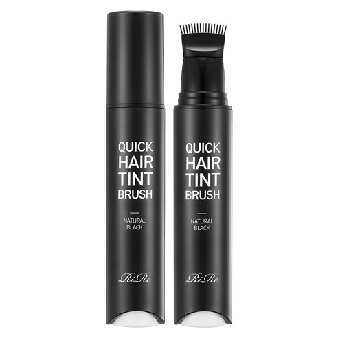 Quick Hair Tint Brush, 20ml, Natural Black, 1pack - Image 1