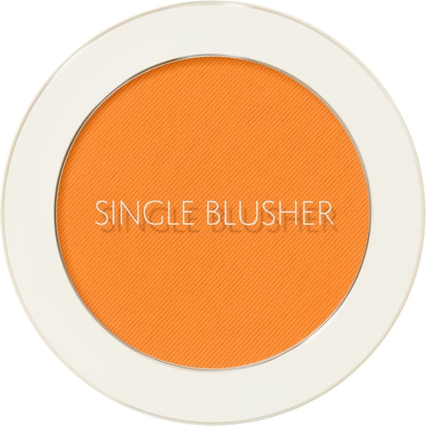 Single Blusher, 5g, OR02 Selfie Orange, 1pack - Image 1