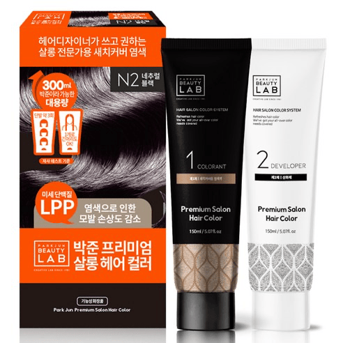 Premium Salon Hair Color, 300ml, Natural Black, 1pack - Image 1