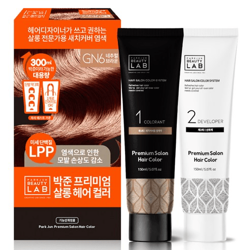 Premium Salon Hair Color, 300ml, Natural Brown, 1pack - Image 1