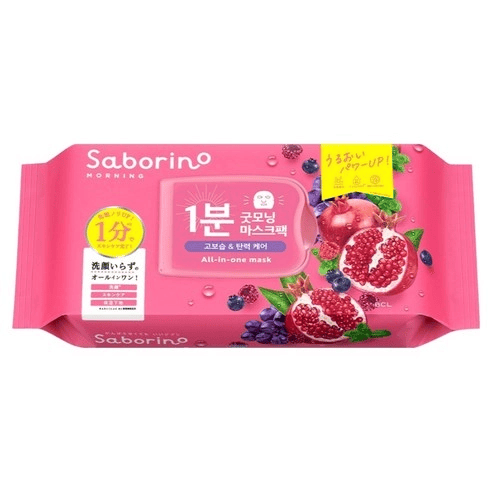 Morning Facial Sheet Mask [Pomegranate Moisture Rich], 30ea, 1pack - Image 1