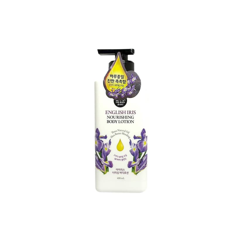 English Iris Nourishing Body Lotion, 400ml - Image 1