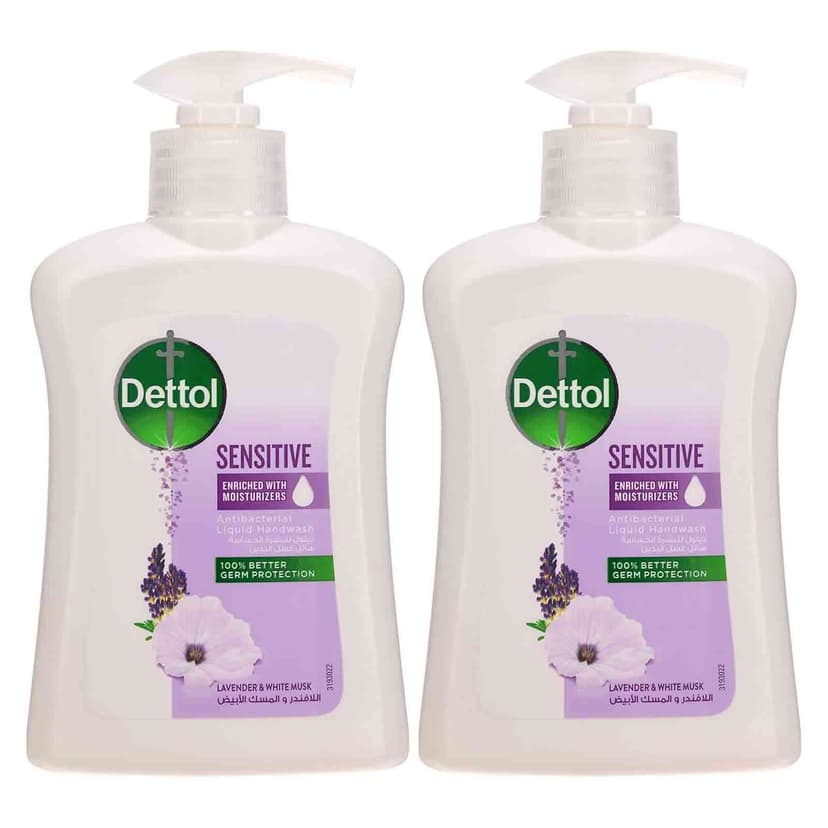 Liquid Hand Wash Sensitive, 250mlx2ea, 1pack - Image 1
