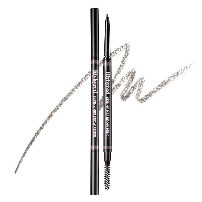 Skinny Mes Brow Pencil, 0.06g, 04 Gray Brown, 1pack - Image 1