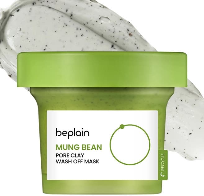 Mung Bean Pore Clay Wash Off Mask, 120ml, 1pack - Image 1