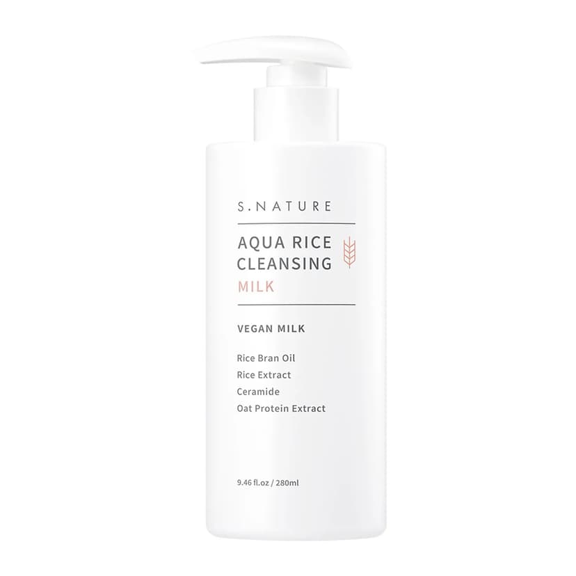 Aqua Rice Cleansing Milk, 280ml, 1pack - Image 1