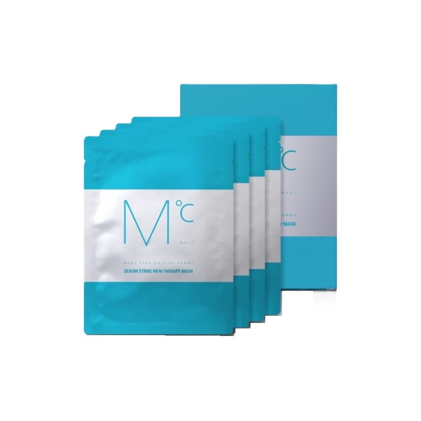 Sebum Strike Men-Therapy Mask, 4ea, 1pack - Image 1
