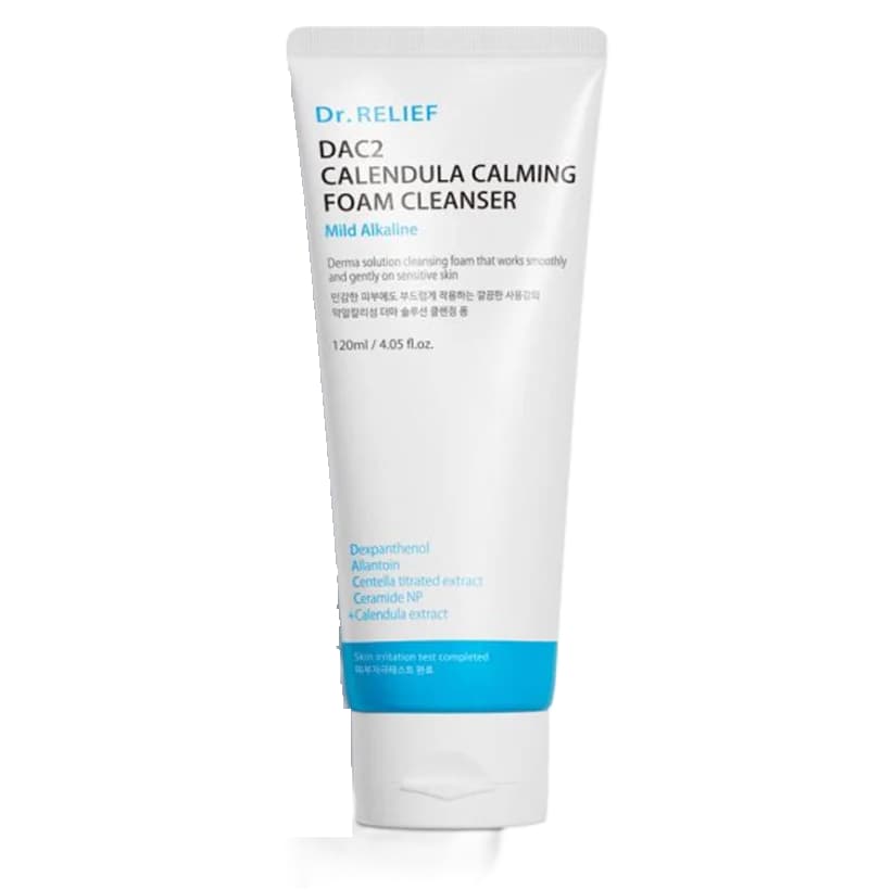 DAC2 Calendula Calming Foam Cleanser, 120ml - Image 1