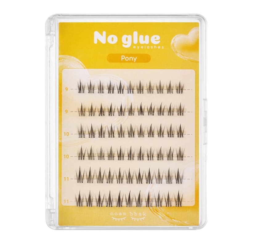No Glue Eyelash [Pony], 66ea, 1pack - Image 1
