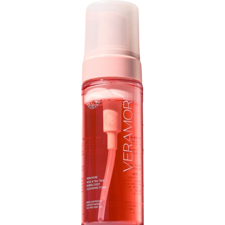 Rose & Tea Tree Bubble Deep Cleansing Foam, 150ml, 1pack - Image 1