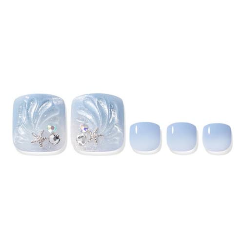 Magic Press Pedicure, 24ea, Shell Breeze, 1pack - Image 1