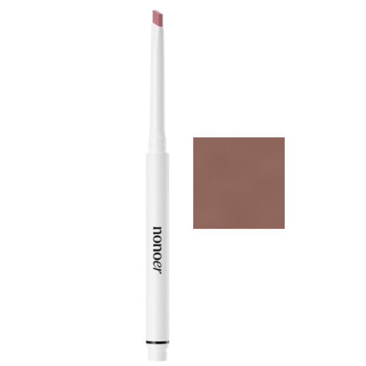 Over Detail Lip Pencil, 0.36g, 014 Faded Dimmer Brown, 1pack - Image 1