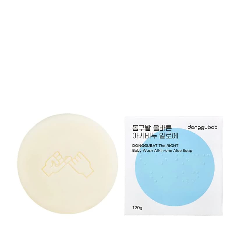 The Right Baby Wash All-in-one Aloe Soap, 100g, 1pack - Image 1